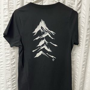 Black Diamond mountain peaks tshirt